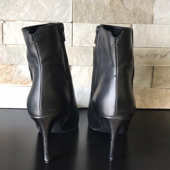 SFW Pointed Leather Boots - Picture 5 of 9